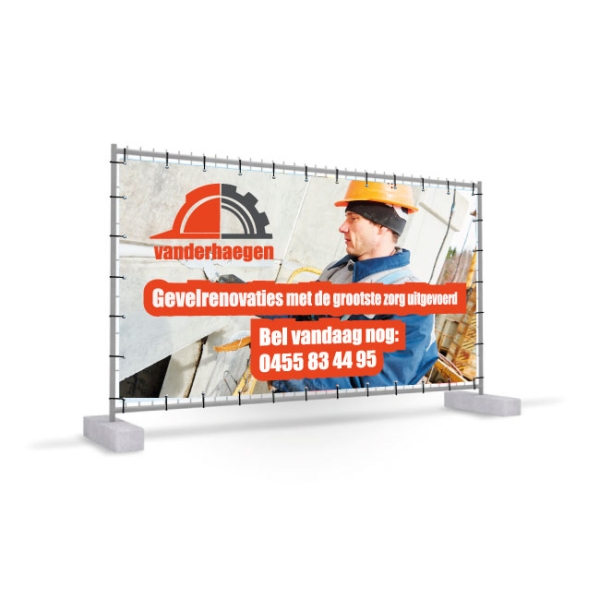 Werfdoek - heras