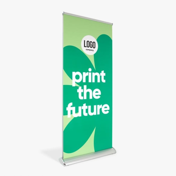 Roll-up banner double